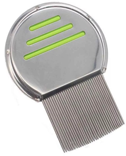 Гребень для волос Металлический от вшей и гнид LICE COMB
