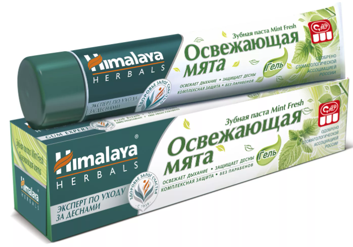 Зубная паста HIMALAYA Mint Fresh 75 мл Мята