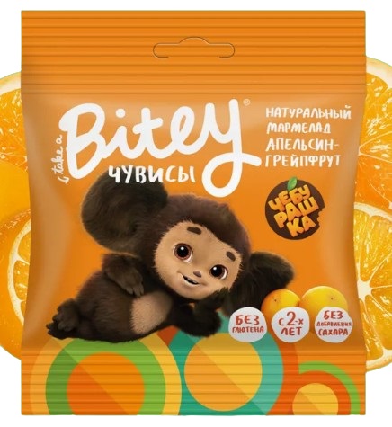 Bitey Мармелад Апельсин 20г