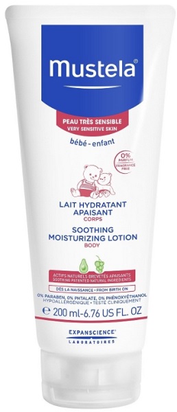 MUSTELA Молочко для тела детское Успокаивающее и увлажняющее 200 мл