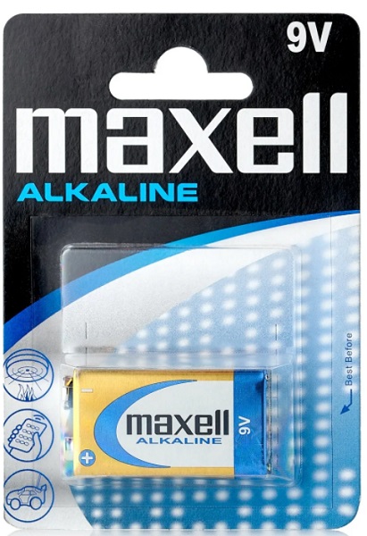 Батарейка MAXELL 14 6LR61 1PK (1шт) 9V