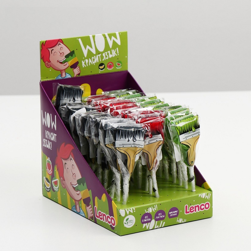 Карамель на палочке MAGIC SWEETS Кисть 20 гр #