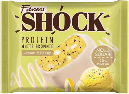FitnessShocks Брауни Лимон - мак 50гр