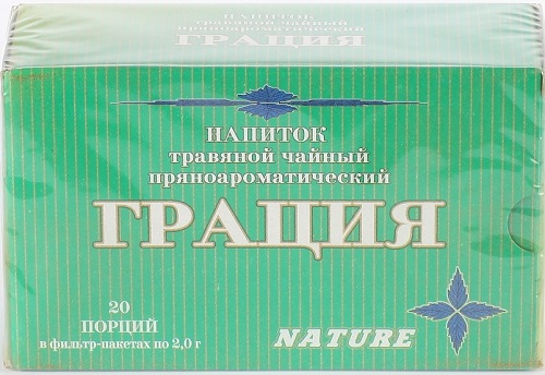 Грация травяной чай для снижения веса №20 пак.