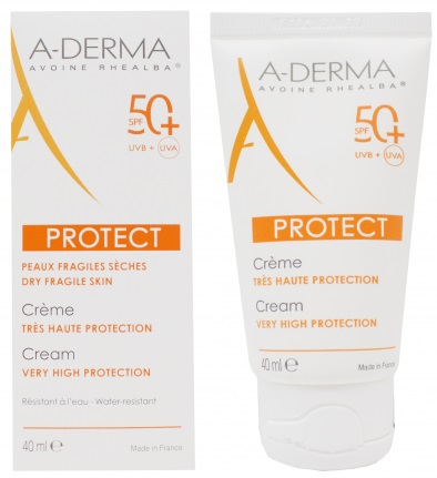 A-Derma Protect крем SPF50+ для сухой кожи 40 мл