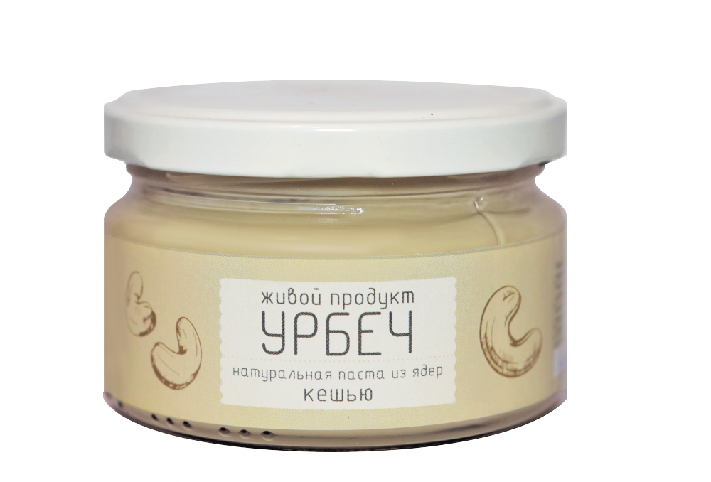 Живой продукт Урбеч из ядер Кешью 225г.