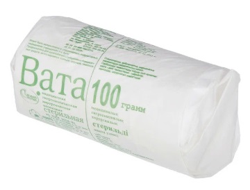 Вата стерильная 100г Емельян Савостин