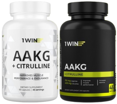 1WIN AAKG Аргини+Цитруллин №90 капс  &