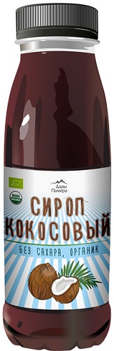 Дары Памира Сироп Кокосовый 330мл без сахара