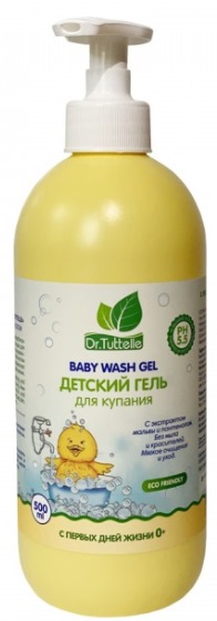 Dr TUTTELLE гель для купания с экстрактом Мальвы и Пантенолом 500 мл