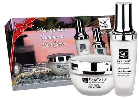 Подарочный набор Антивозрастной Sea Care серебрянный W18080284065