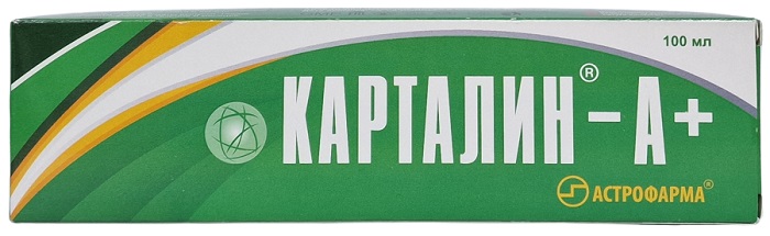 Карталин - А+ крем 100 мл ( солидол,салициловая к-та,вит.А и Е,масло шипов и облеп, череда,ромашка )
