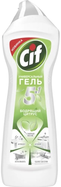 CIF Чистящий гель 5в1 Бодрящий цитрус 750 мл