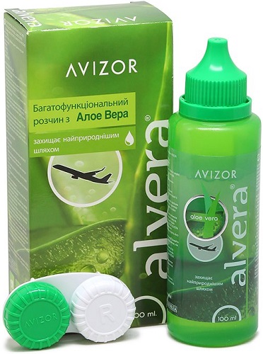 Раствор для линз AVIZOR Alvera 100мл Авизор