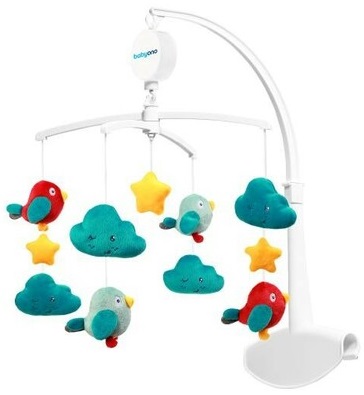 BABYONO Мобили карусель с мелодией Clouds and Birds арт.626