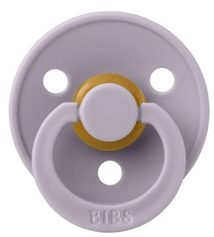 Пустышка латексная 6м+ Bibs Colour Fossil Grey арт.200303
