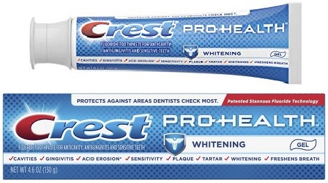 Зубная паста CREST Pro Health Whitening Gel 130г