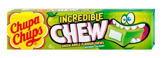 Chupa Chups Жевательные конфеты Incredible Chew Яблоко 47г