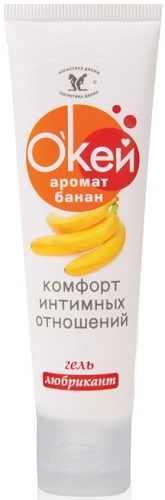 Лубрикант ОКЕЙ Аромат Банан 50 г Гель-смазка