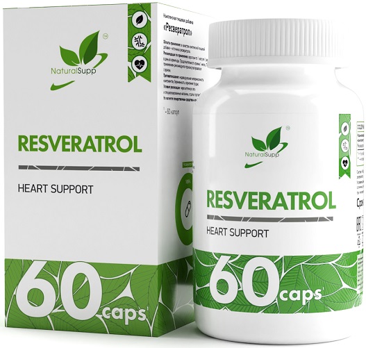 NaturalSupp Ресвератрол 100мг №60капс.  &