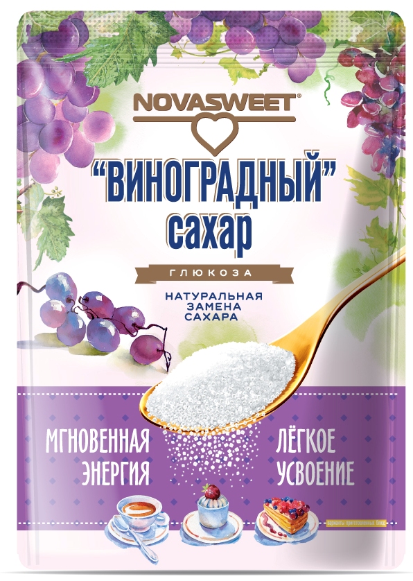Nowasweet Виноградный сахар натуральная замена сахара  400 г.