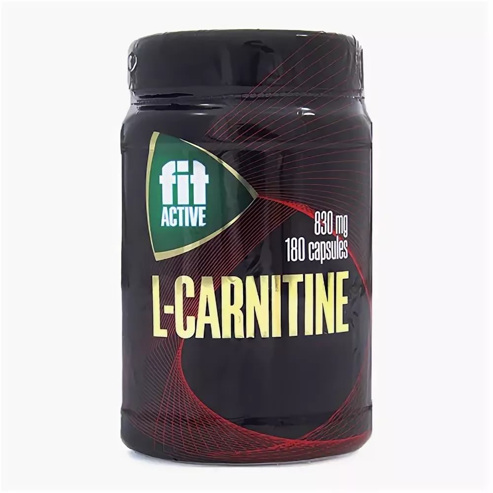 Fit Activ L-Carnitine Л-карнитин 830мг.№180капс. ФитАктив