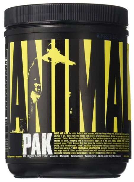 Universal Nutrition Animal Pak Powder 388г Яблоко &
