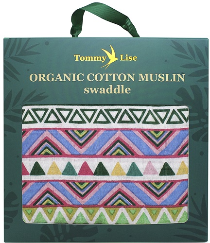 Пеленка детская муслиновая TOMMY LISE Ethnic Festive 120*120 ref.701308