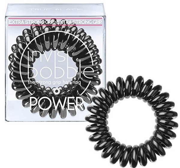 INVISIBOBBLE Резинка браслет для волос Power True Black 3шт