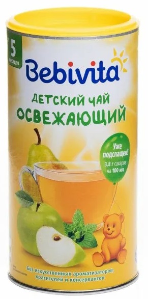 Bebivita Чай детский Освежающий 200г