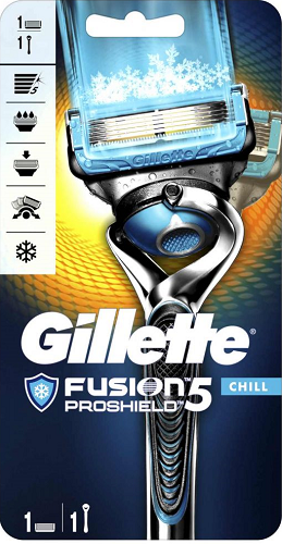 Станок бритвенный GILLETTE Fusion Proshield Chill (1кассета) 81722243