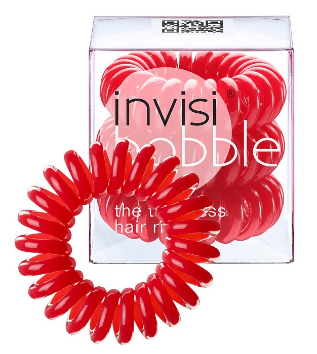 INVISIBOBBLE Резинка браслет для волос Raspberry Red 3шт