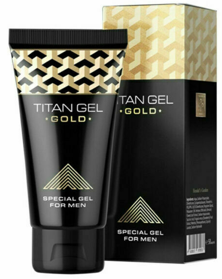 Интимный гель лубрикант для Мужчин 50мл TITAN GEL Gold