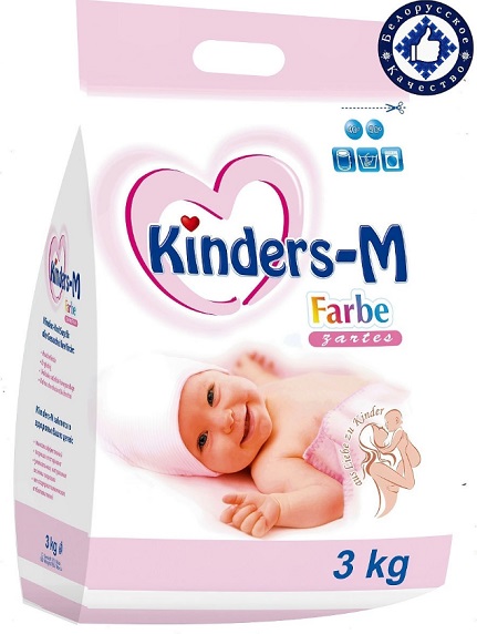 Стиральный порошок Kinders-M Farbe 3 кг CMC