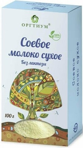 Оргтиум Молоко Соевое сухое 100г 