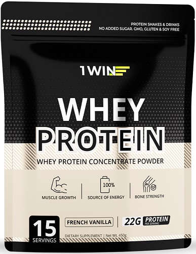 1WIN Протеин Whey Protein Французская ваниль 450г