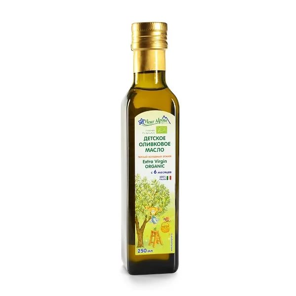 Fleur Alpine Масло Оливковое детское 250 мл с 6 мес
