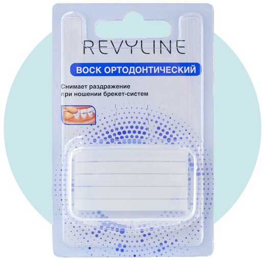 Воск для брекетов REVYLINE Белый без запаха ( 3274/11 ) ШкД 2000000005881