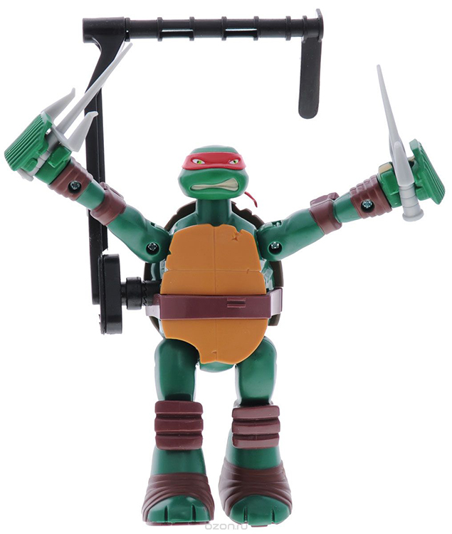 NINJA TURTLES Фигурки Рафа супер переворот 4+ арт.91641