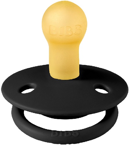Пустышка латексная 0м+ Bibs De Lux Black арт.1110210