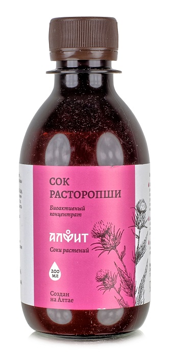 Алфит Сок расторопши 200мл