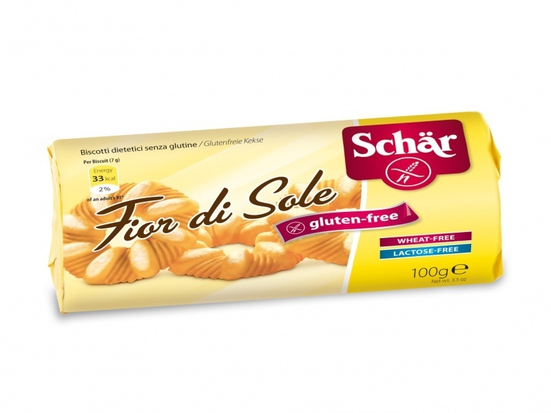 Dr.Schar Fior Di Sole 100 г Печенье сливочное без глютена 
