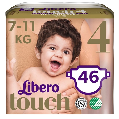 Подгузники для детей LIBERO Touch №4 (7-11кг) 46шт