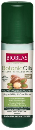 Bioblas несмываемый кондиционер для волос с Аргановым маслом 200 мл