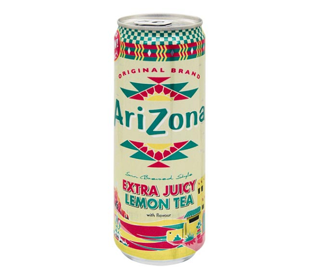 Напиток Arizona Extra juicy lemon tea ж/б 330мл