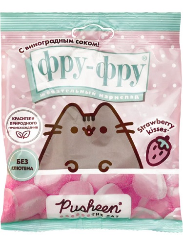 Фру- Фру Мармелад жевательный Pusheen 80г с виноградным соком   