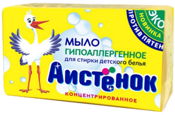 Мыло хозяйственное АИСТЕНОК для детского белья 200 г