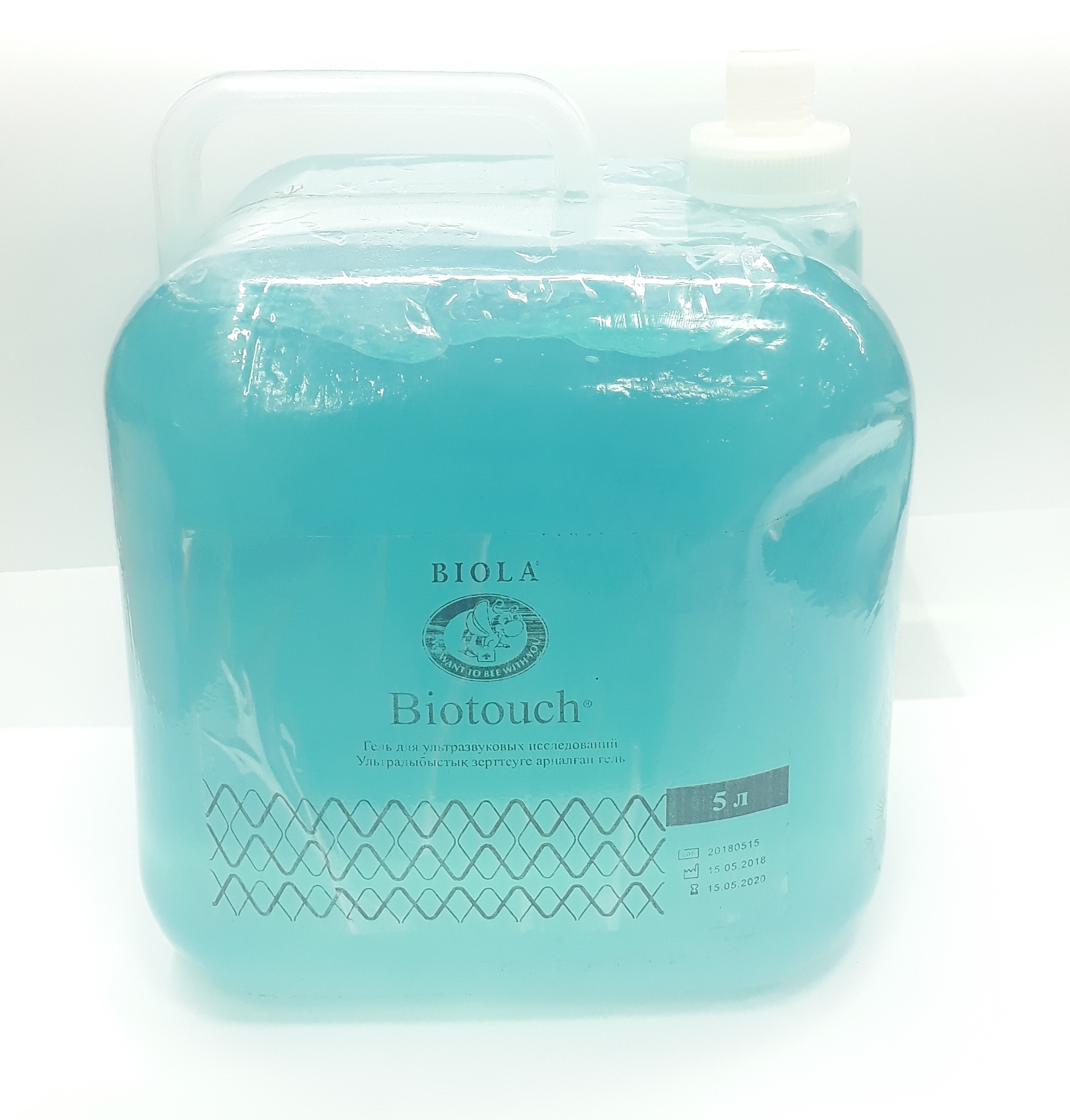 Гель для УЗИ 5л BIOLA