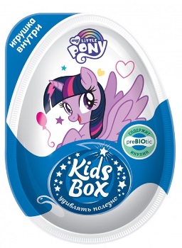 Десерт с подарком KIDS BOX Little Pony 20г