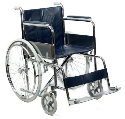 Инвалидная коляска BIOLA FS901-46 Pneumatic съемные подлокотники ширина сиденья 46см
